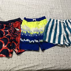 Boys Swimwear Shorts Size 4-5 