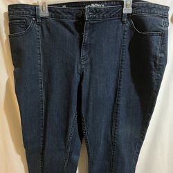 Liz Claiborne Womens City Skinny Jeans Size 18 Used Good Condition $15 Meet Up In Irving @dfwgoods