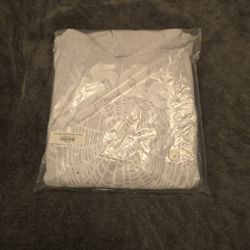 Spider Hoodie Light Gray sizes S, M, XL