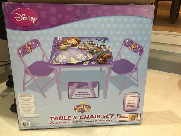 Sofia the first table and chair set (Baby & Kids) in San Leandro, CA ... Sofia the first table and chair set (Baby & Kids) in San Leandro, CA ...
