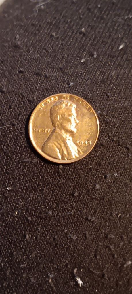 1944 No Mint Mark Wheat Penny