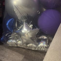 Space theme Mylar Balloons Etc