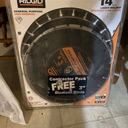 Ridgid Laser Welded 14’ Saws (2)