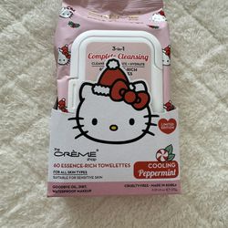 Hello Kitty Christmas Makeup Wipes