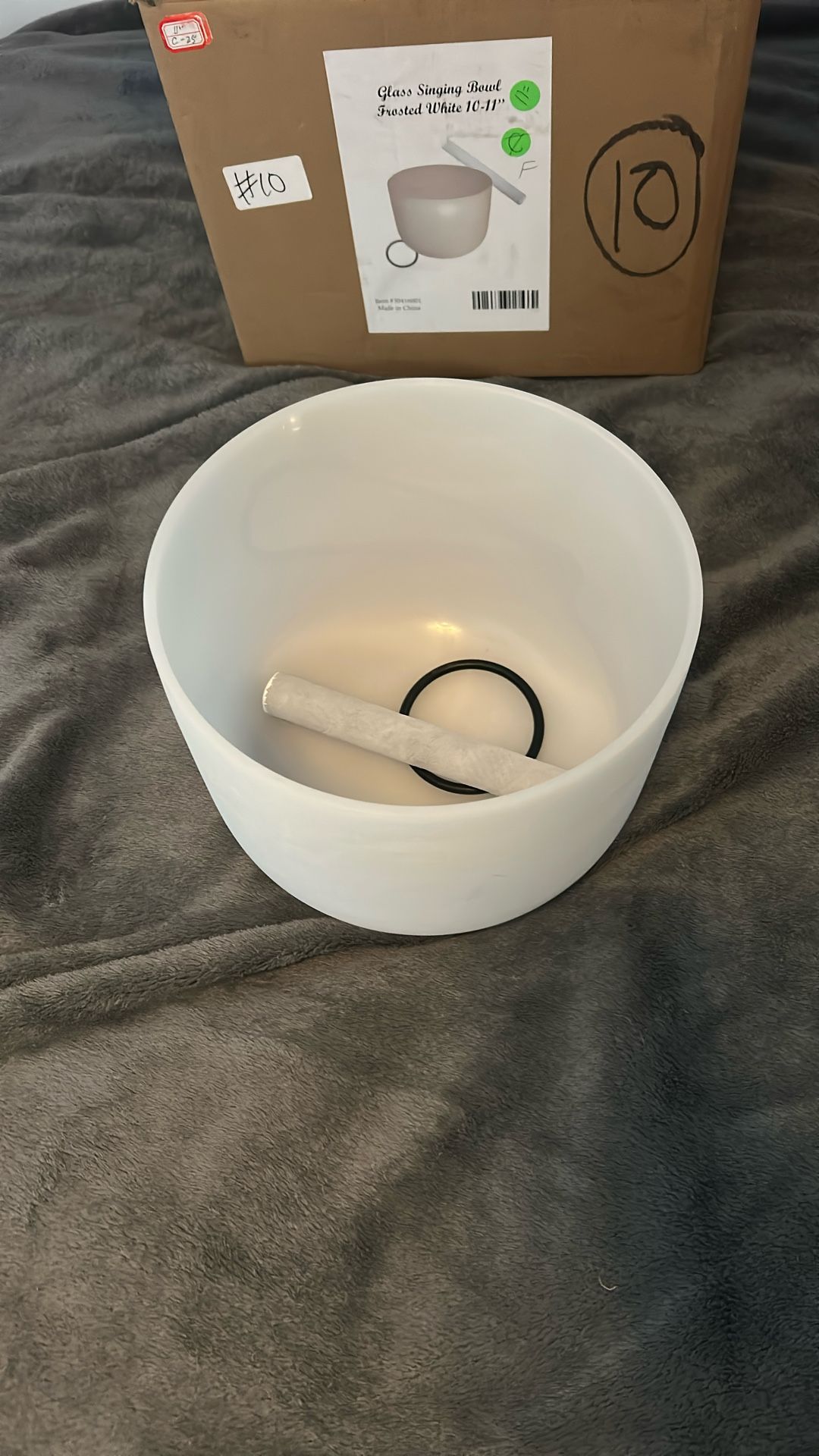 Glass Singing Bowl
