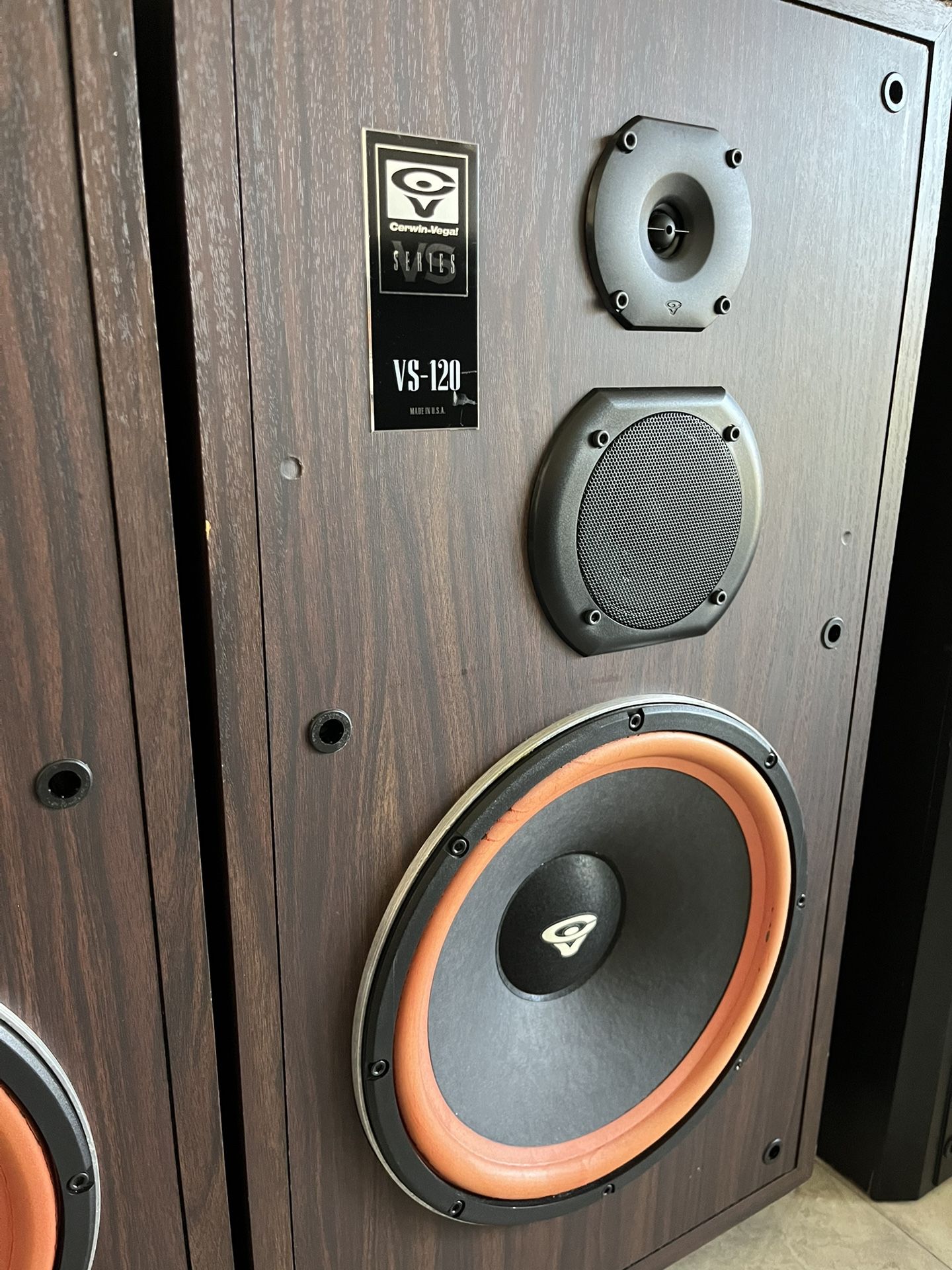Cerwin Vega VS-120 Speakers