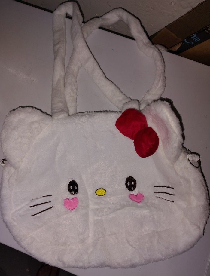 Hello Kitty Purse Bag W/Crossbody Strap
