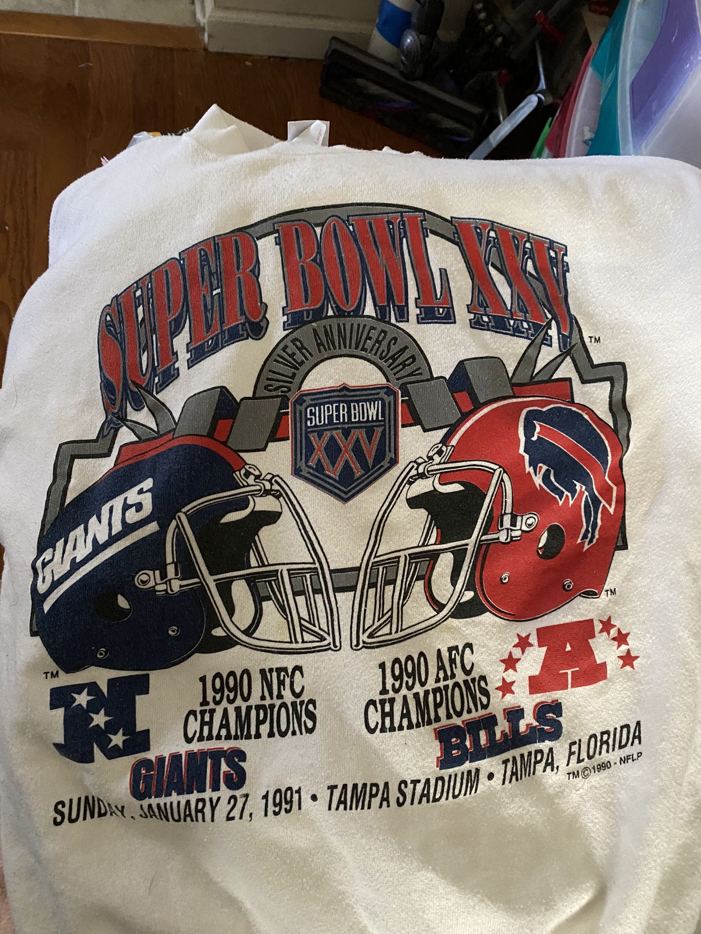 Buffalo Bills Super Bowl, collector sweatshirt