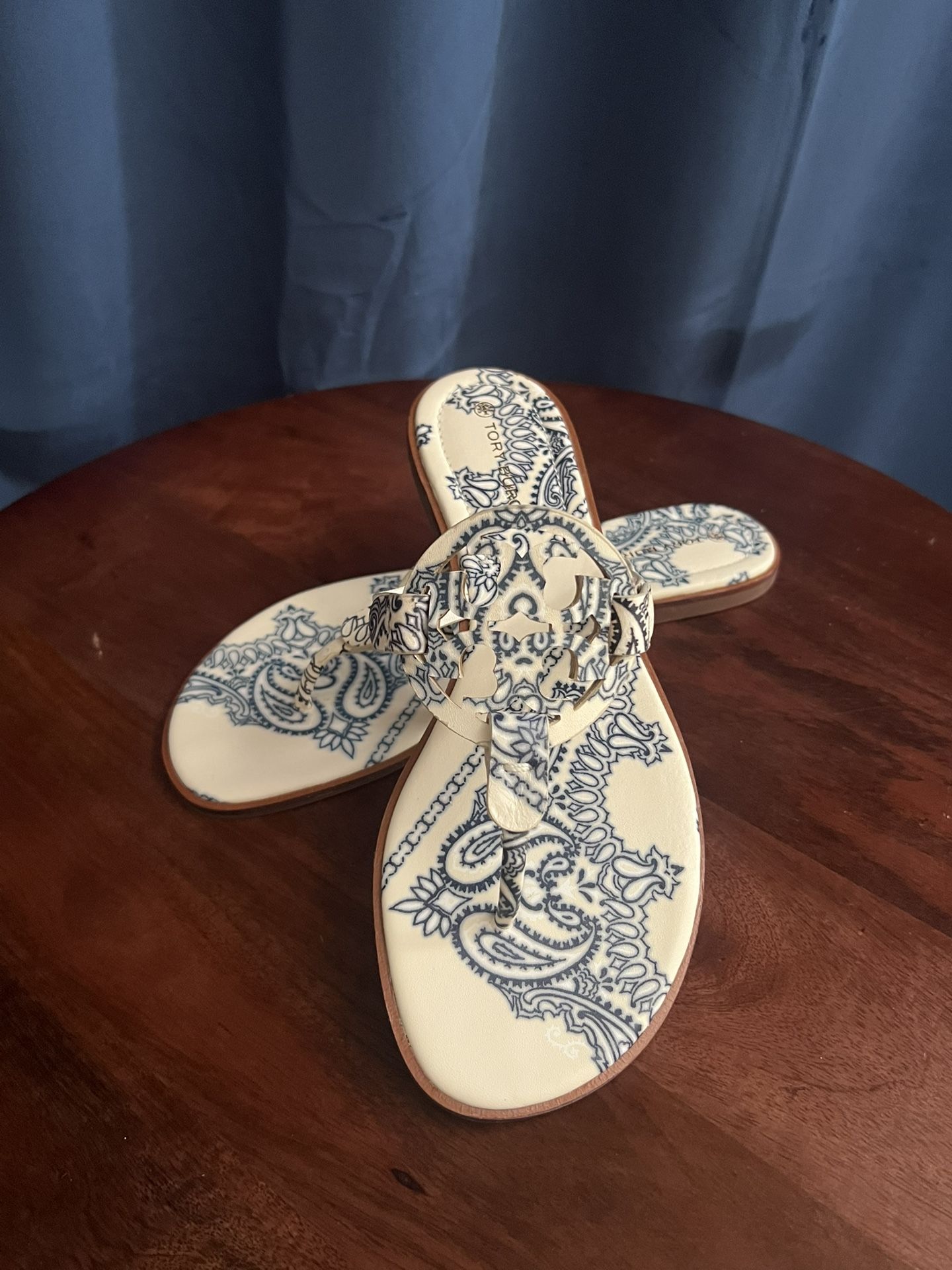 Tory Burch Sandals (Bandana Print)