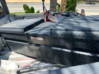 Weather guard tool box for truck