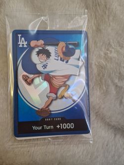 Dodgers luffy card