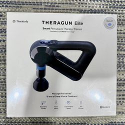 FIRM PRICE Therabody Theragun Elite Percussive Therapy Massage Device - Black (ELITE-PKG-BLK-US)