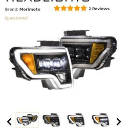 MORIMOTO HEADLIGHTS 2012 FORD F-150 