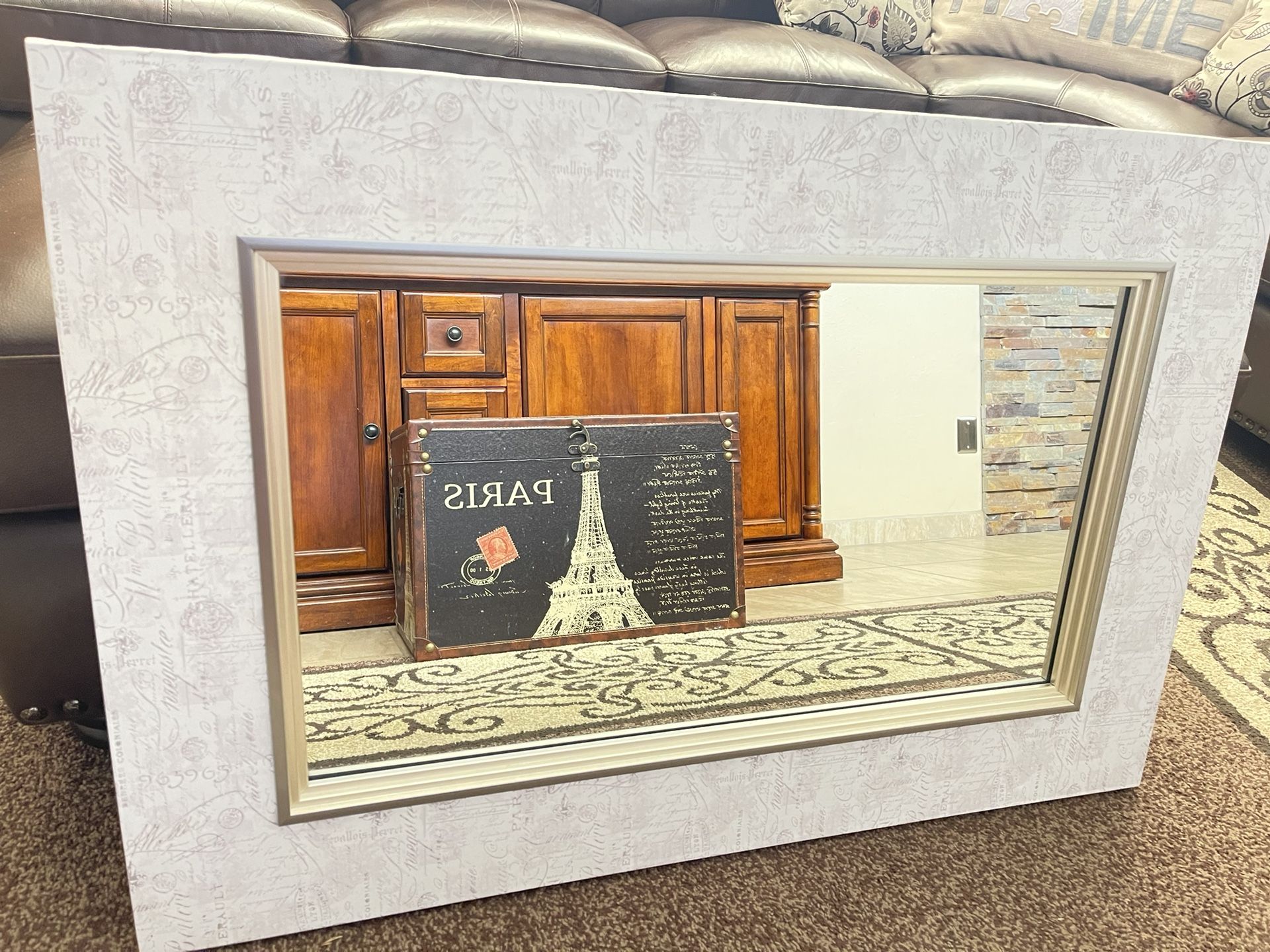 Paris Theme Mirror & Chest