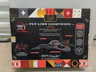FAO Schwarz Thunderbolt Remote Control Stunt Drone - Brand New in Box