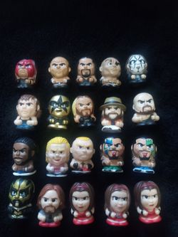 WWE Wrestling Teenymates Toy Set Lot of 20