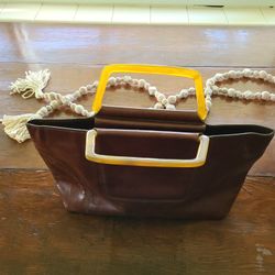 Dkny Vintage Leather Purse