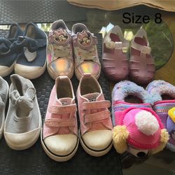 Toddler Girls Shoes Size 8