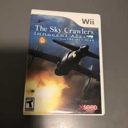 Nintendo Wii Game The Sky Crawlers Innocent Aces CIB Complete In Box 