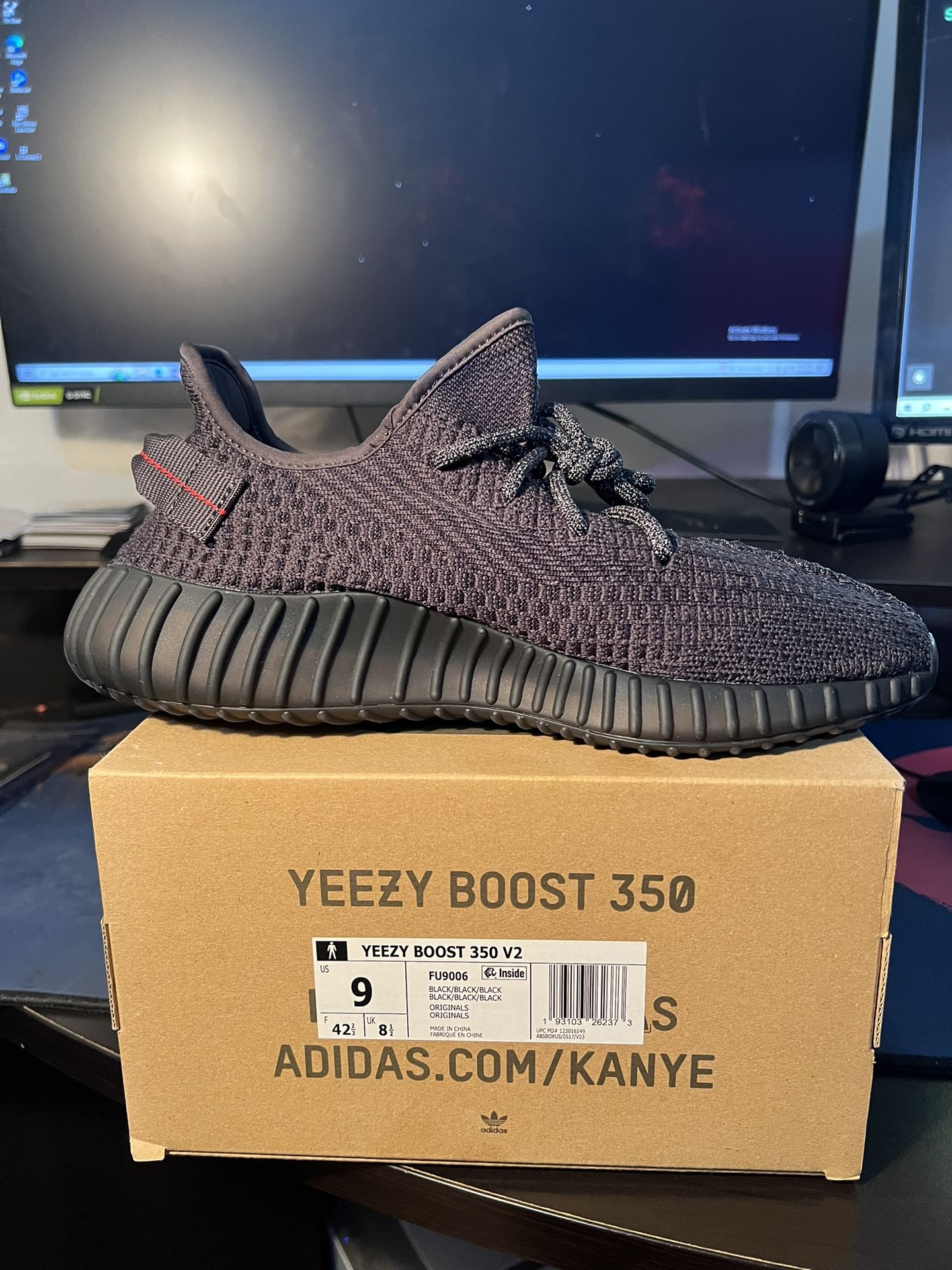 adidas gazelle silver green womens Adidas Yeezy Boost 350 V2 Black (Non-Reflective)