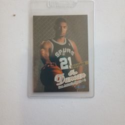 Tim Duncan Fleer 97 Ultra ,2017/18 Donruss