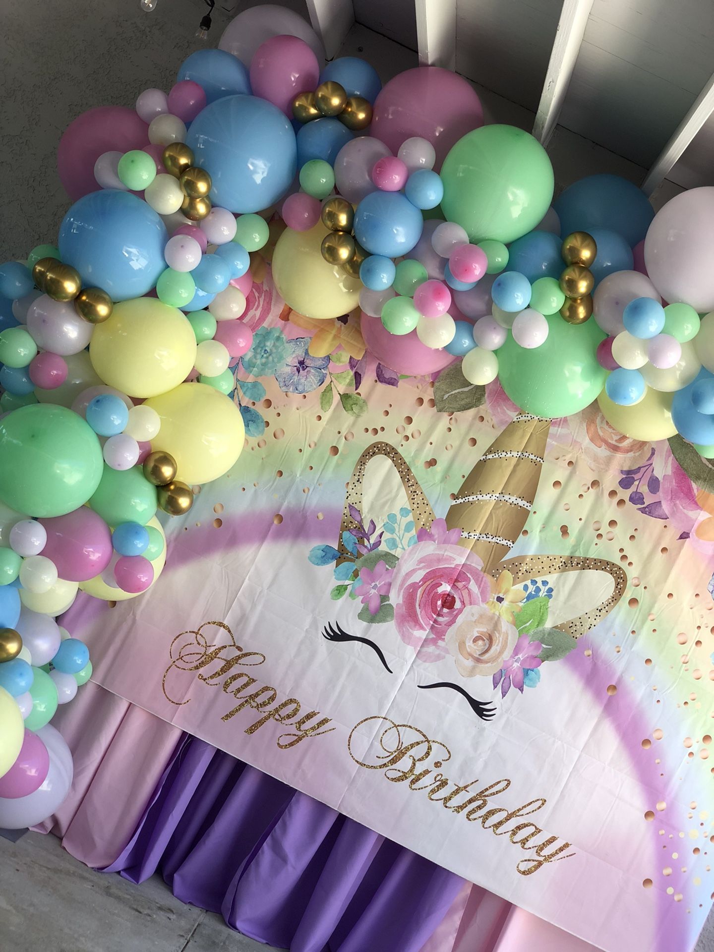 Unicorn Birthday Party Decoration