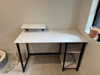 White Computer Desk