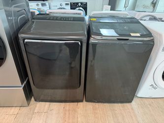 Samsung High Efficiency Washer And Dryer Set $899