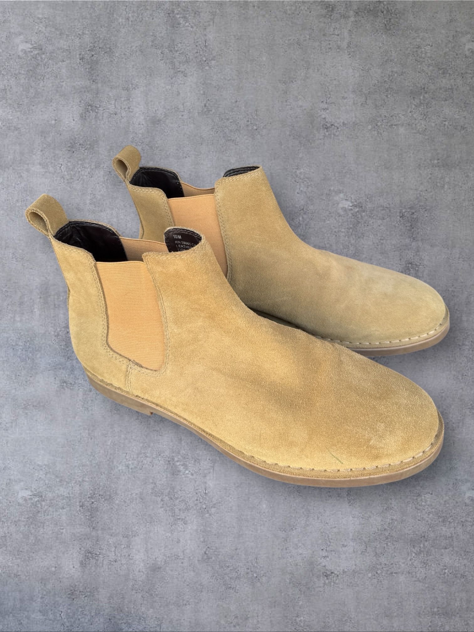 Nordstrom BP. Payson Chelsea Boot Men’s Sz 10 Light Tan Suede