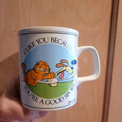 Vintage Garfield Coffee Mug  - Circa 1978