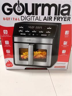 Gourmia air fryer 8-QT digital
