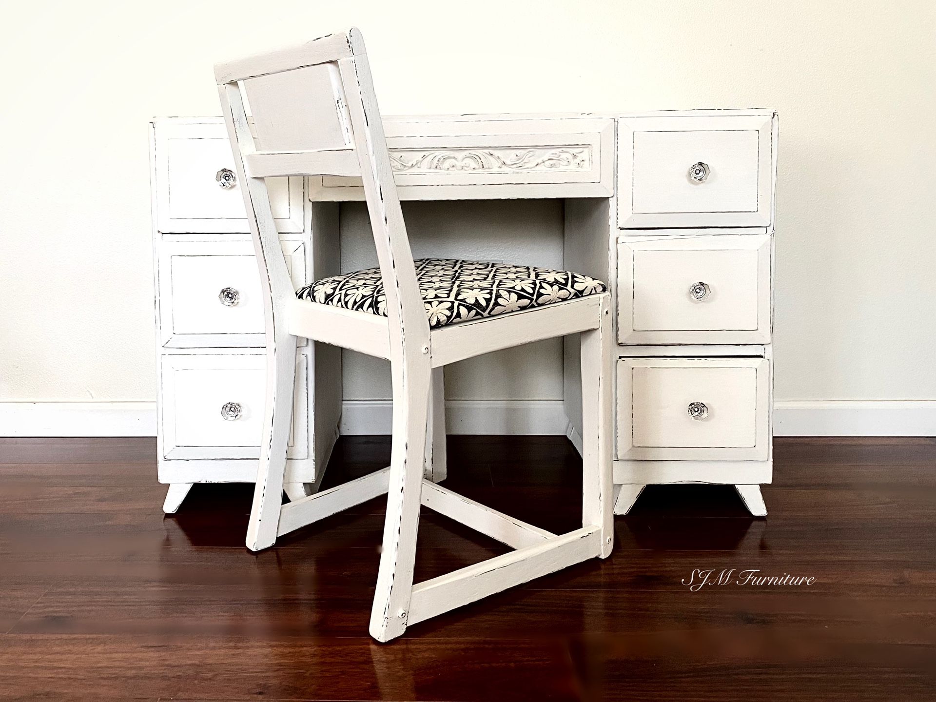 Vintage Desk And Chair