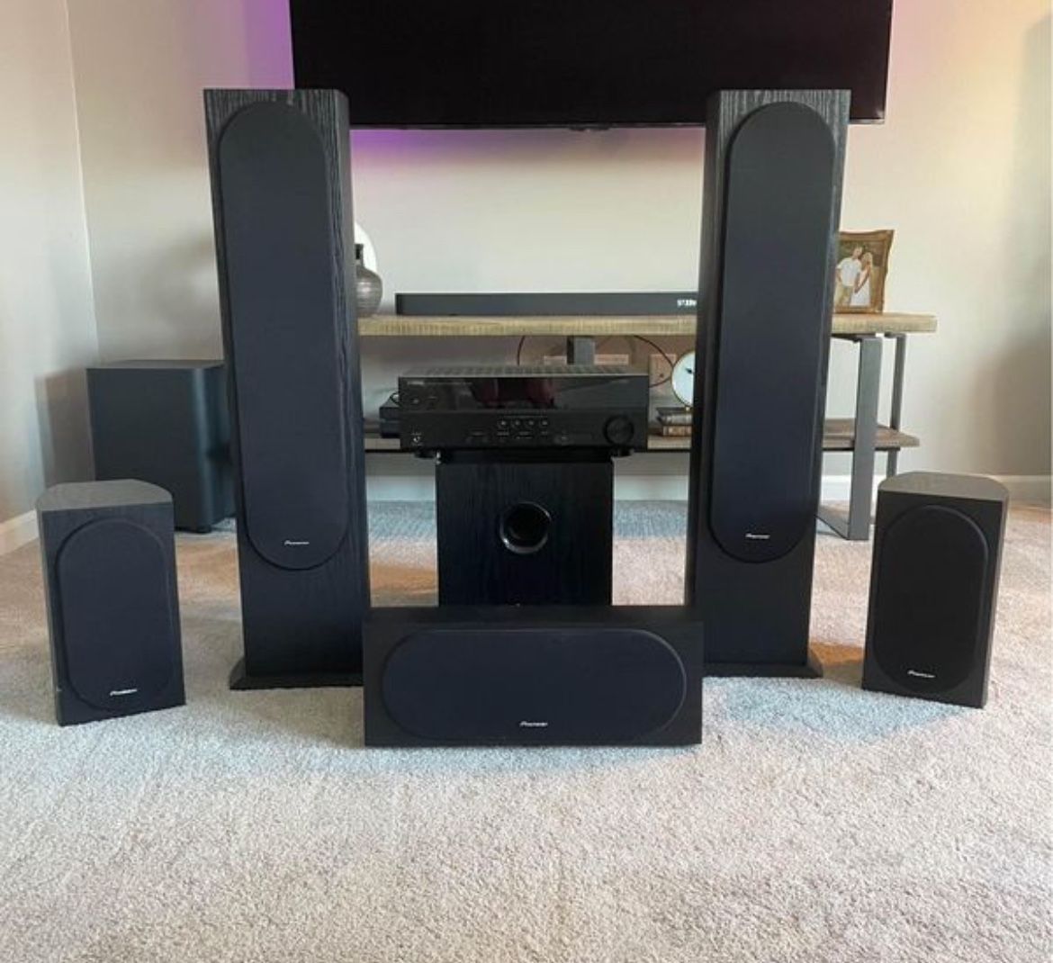 Selling  Pioneer Surround Sound System