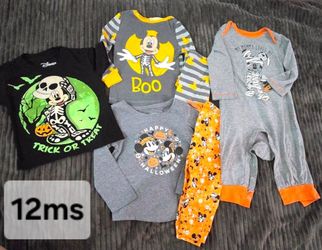 Mickey Mouse halloween baby boy clothes lot