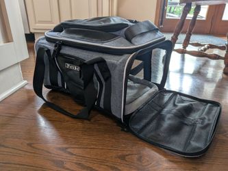 Animal carrier airplane dog cat