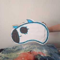 Handmade Dragon Puppet 