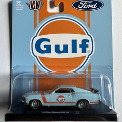 M2 Machines 1970 Ford Mustang Boss 302 – Brand New | Gulf Livery