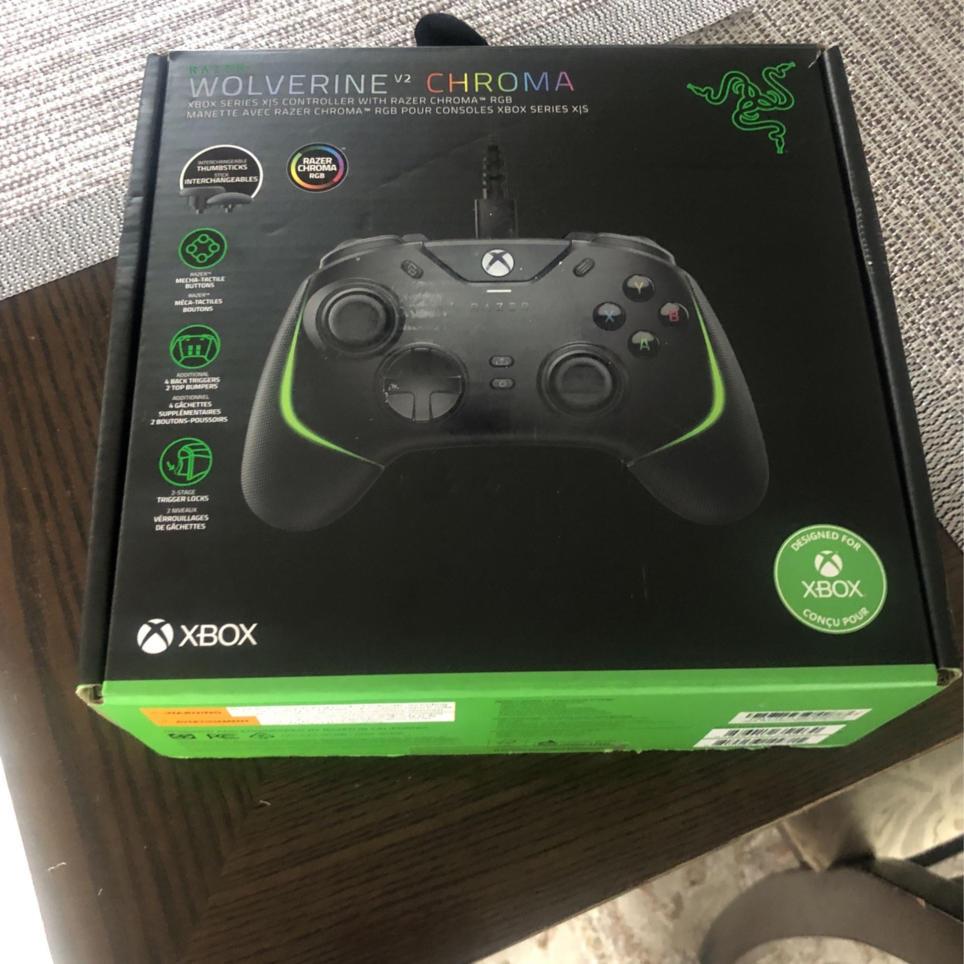 Razer Wolverine V2 Chroma Controller
