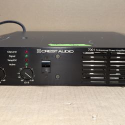 Crest Audio 7001 Professional Power Amplifier 