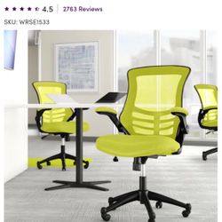 New Lime Green Desk Chair