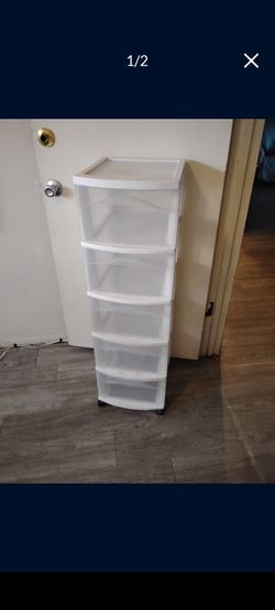 Sterilite 5 drawer cart