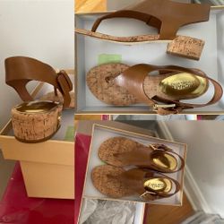 Michael  Kors size 7 in the box used once mint condition.  Asking for $30 dollars.