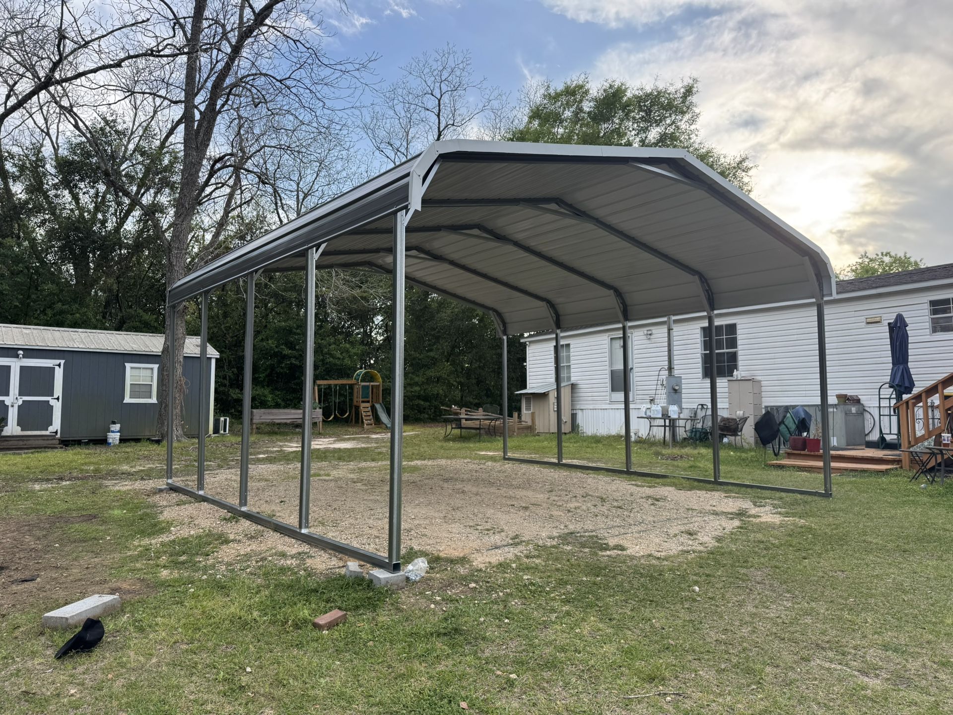 20x20x8 Carport