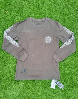 Chrome Hearts Gray Long Sleeve Shirt