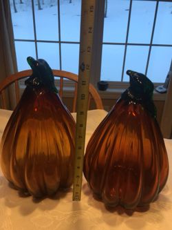 Two Glass Pears
