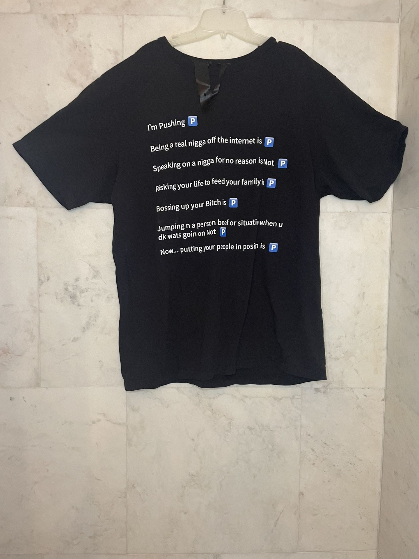 UNRELEASED GUNNA VLONE PUSHIN P TEE