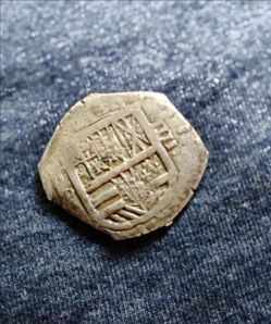 authentic Spanish 4 Reales Silver coin