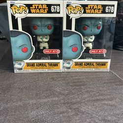 Star Wars Grand Admiral Thrawn Target Exclusive Funko Pop
