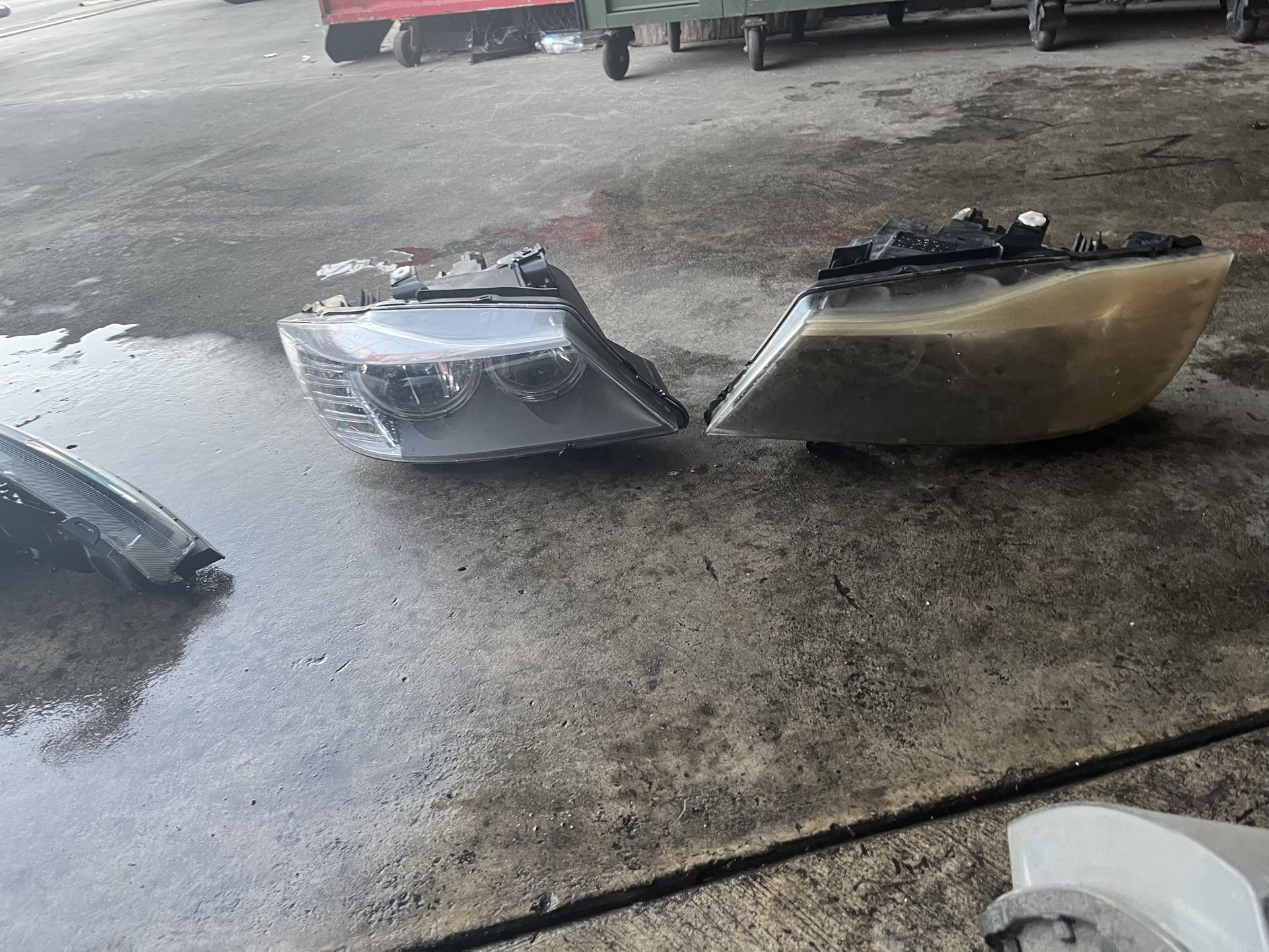 2009 2011 bmw 328i 3 series driver left passenger right headlight