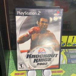 PS2 KNOCKOUT KINGS 2002 